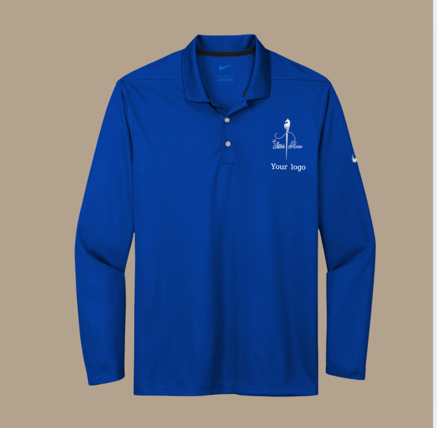 Men's Nike Long Sleeve Polo